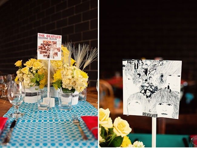 A Beatles Inspired Wedding: Carmen + Pete
