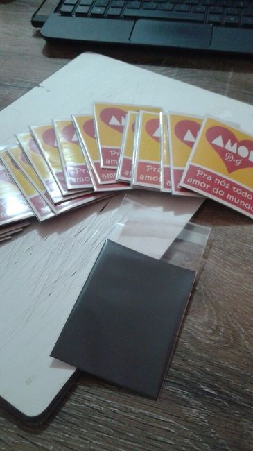 Mimos para padrinhos e família!
