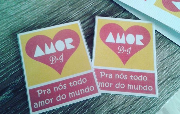 Mimos para padrinhos e família!