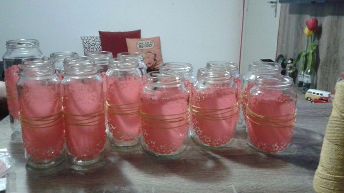 Centros de mesas DIY!