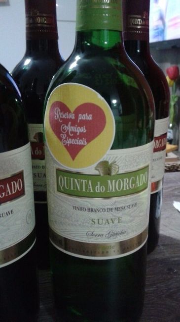 Mimo de agradecimento aos padrinhos e pais! DIY!