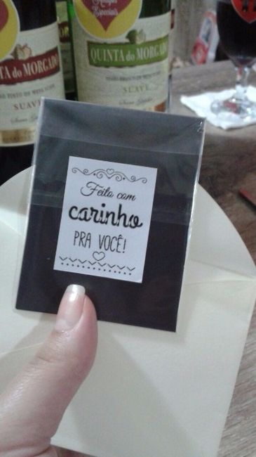 Mimo de agradecimento aos padrinhos e pais! DIY!
