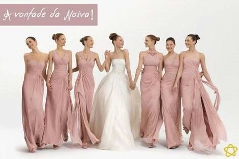 Dúvida com a cor do vestido das madrinhas - 2