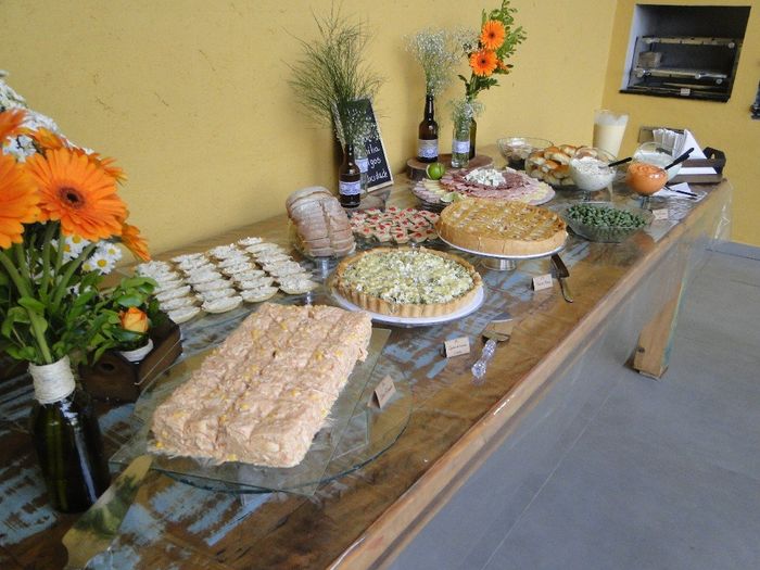 Mais da mesa de comidinhas...