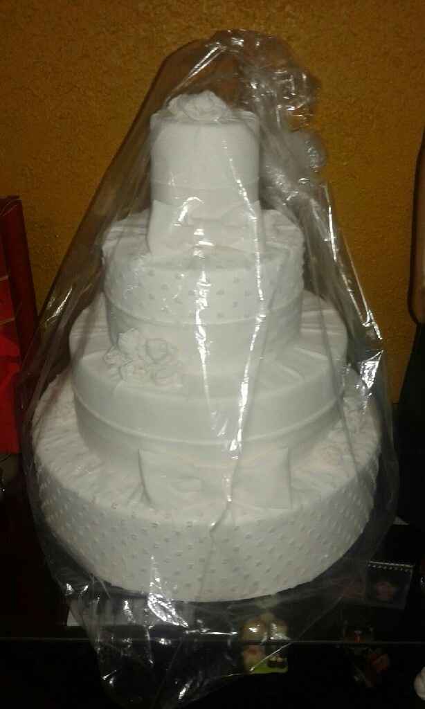 Bolo fake de tecido...já pensaram nessa ideia?! - 1