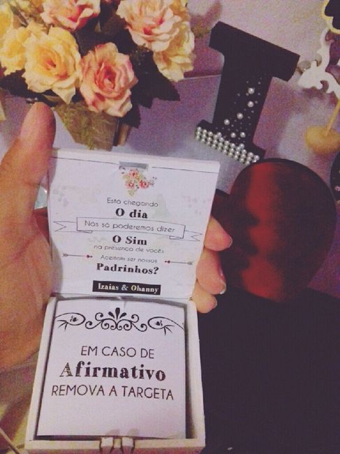  Convite De Padrinhos Terminado! #vemver - 2