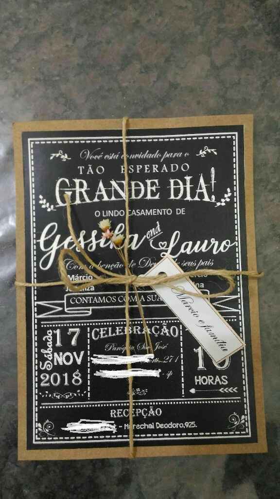 Meu convite rústico chalkbord diy - 1