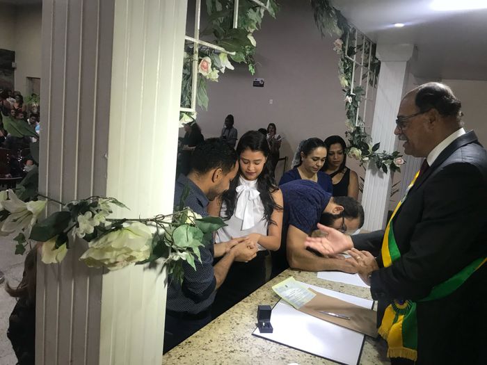 Meu casamento civil 😍 - 4