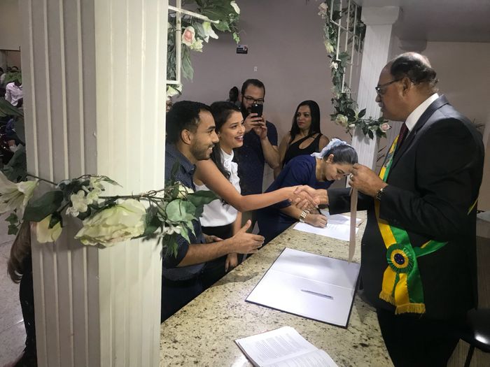 Meu casamento civil 😍 - 5