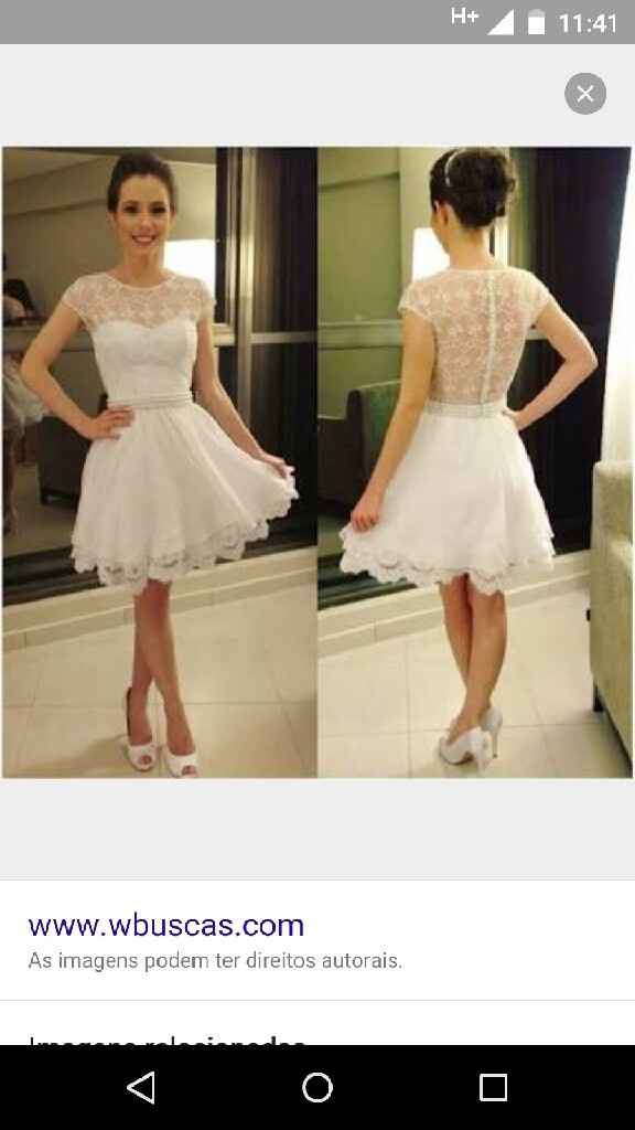 Vestido para casamento civil - 2
