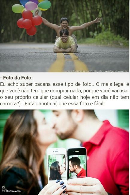 Ideia para fotos pré-casamento - 2