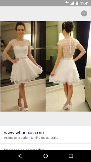 Vestido para casamento civil - 2