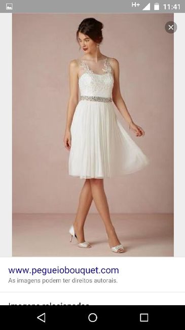 Vestido para casamento civil - 3