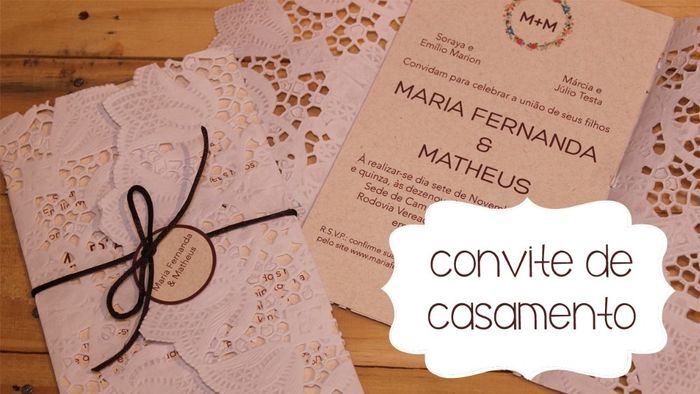 Sugestão de Convite