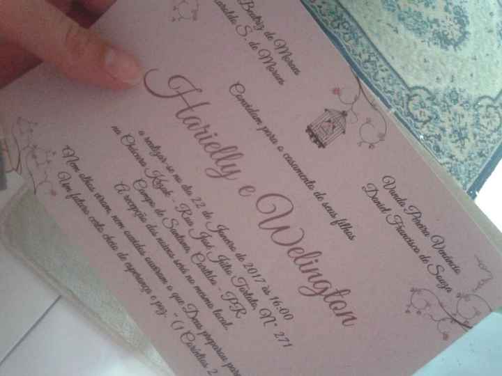 Meus convites de casamento no mercado livre - 1