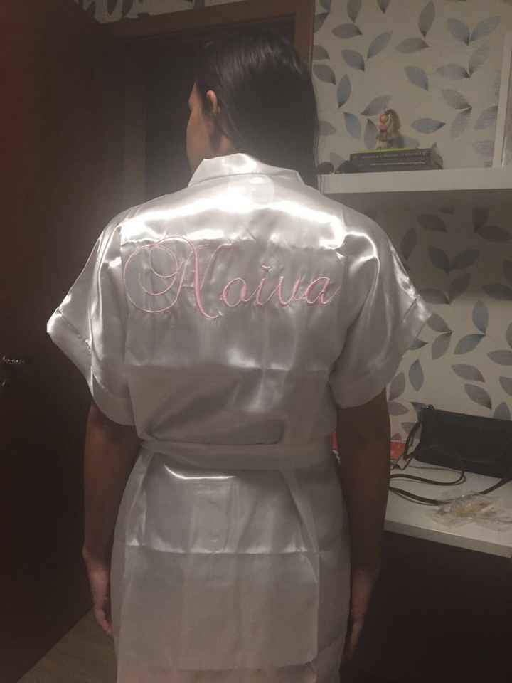 Meu robe chegou!  \0/ - 2