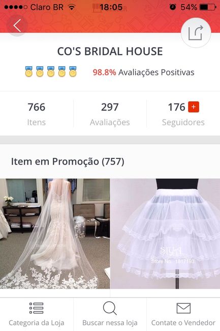 Meu veú do ali chegou!! *_* - 1