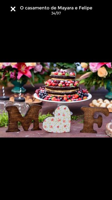  Casamento inspiração. - 2