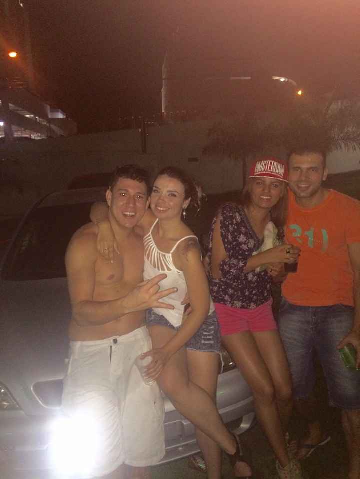 Dia que o conheci / Primeira foto juntos