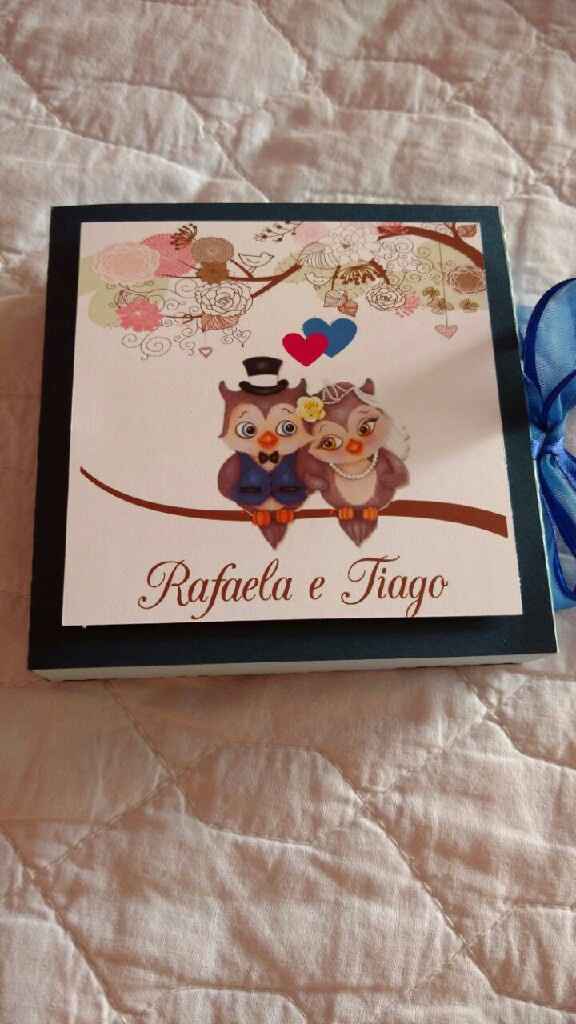 Convites para os padrinhos - 1