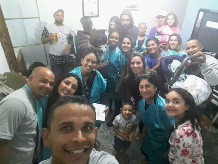 Fiz um churrasco para entrega dos convites dos padrinhos👏🙏 - 1