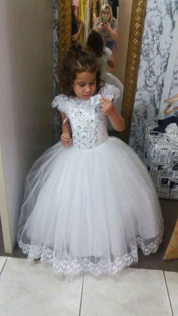Vem ver o vestido da minha daminha😍 - 1