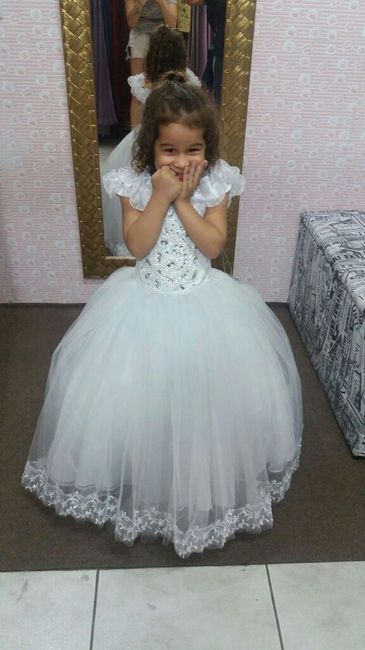 Vem ver o vestido da minha daminha😍 - 1