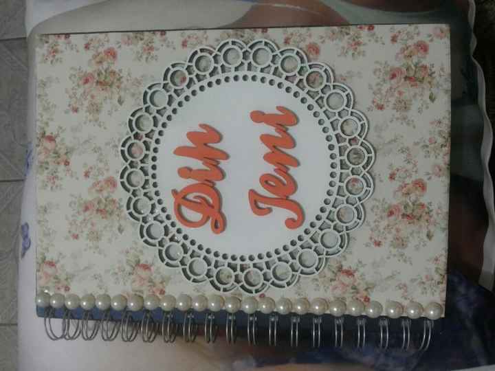Minha agenda da noiva diy - 1