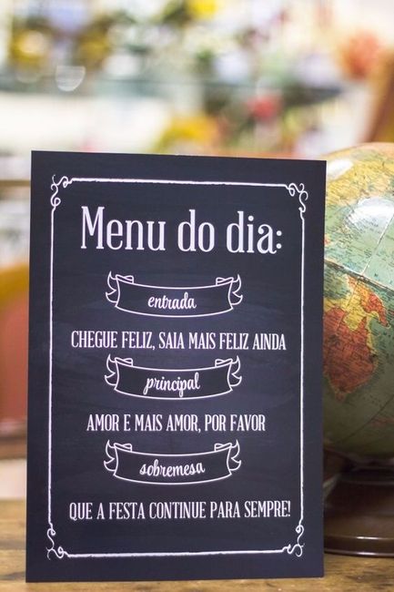 Menu do Dia