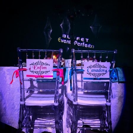 Cadeira decorada