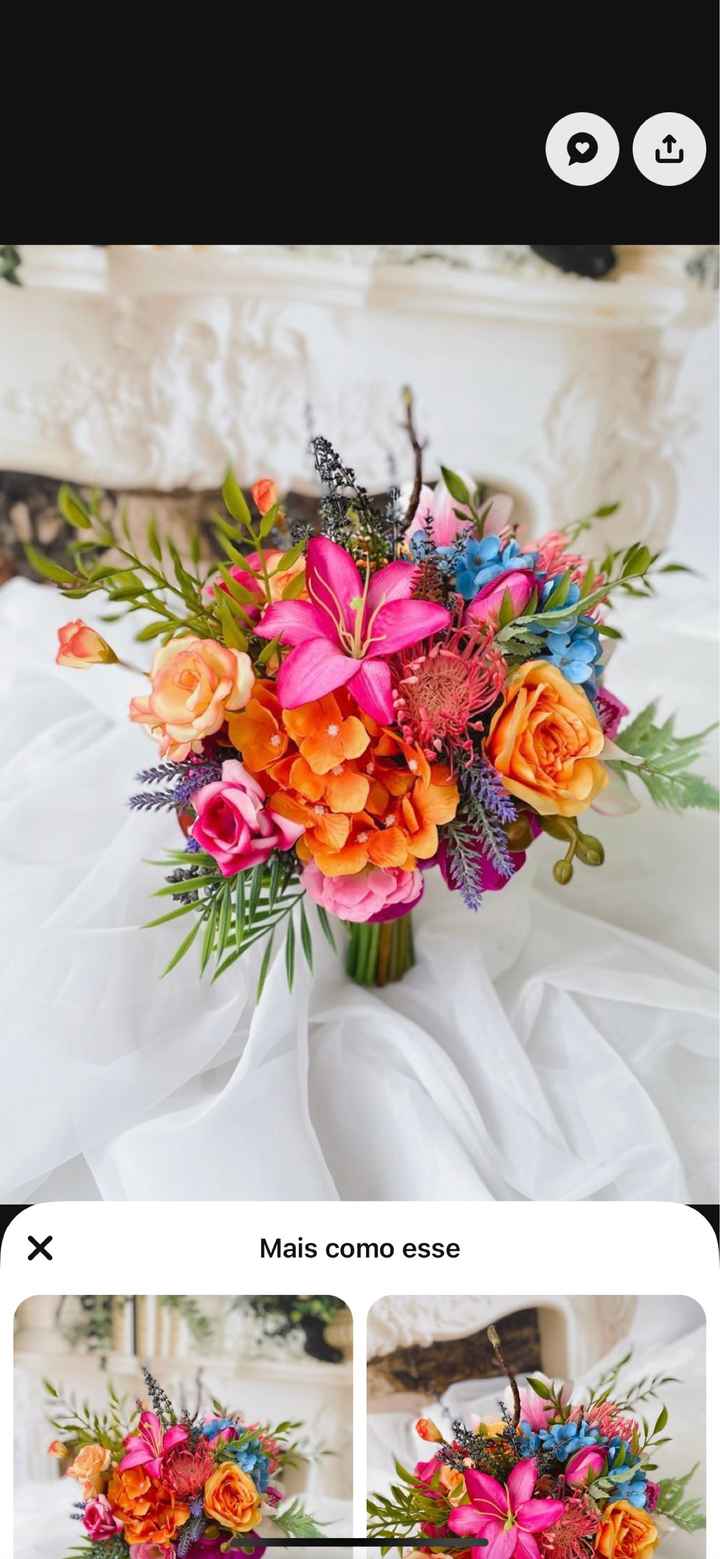 Qual buques de flores vocês acham mais bonito para um casamento ao ar livre? - 1