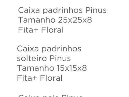 Presentes Madrinhas e Padrinhos 1