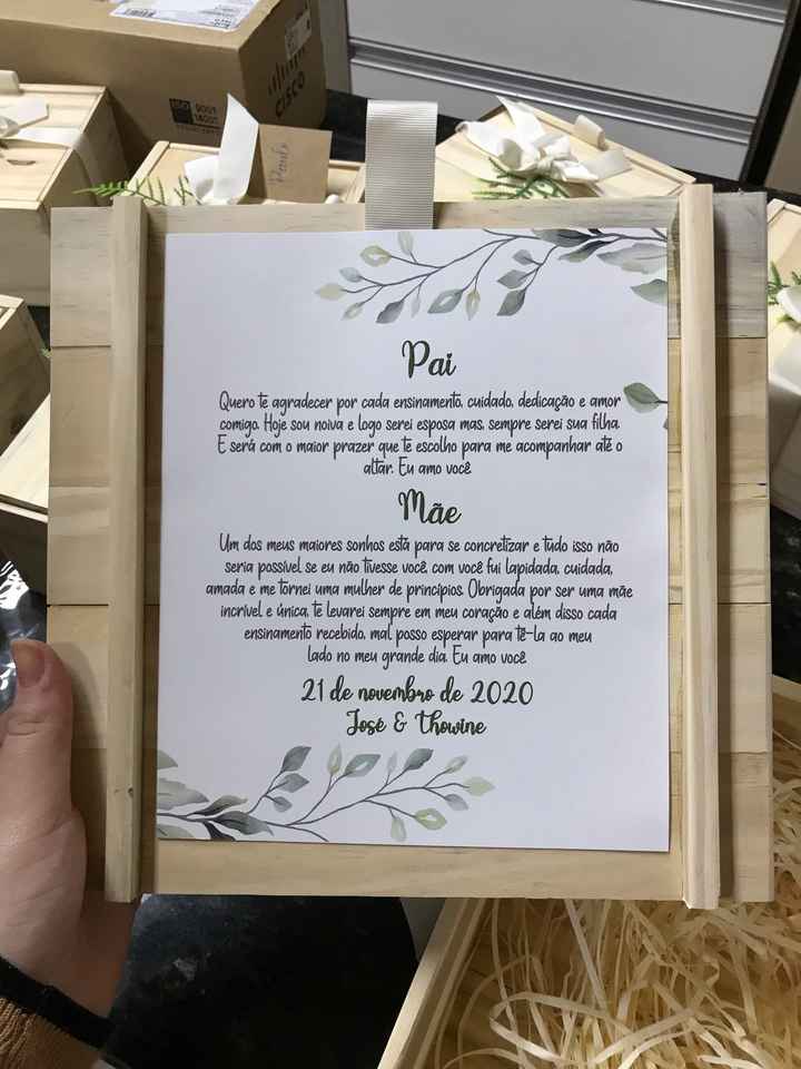 Convite para os pais dos noivos - 2