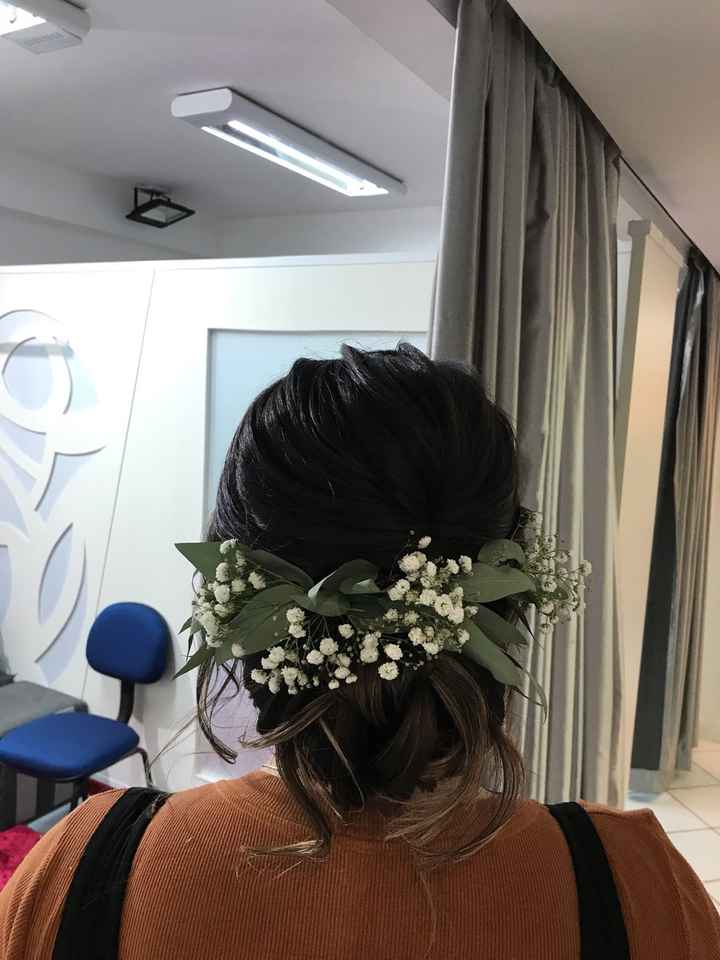 Prévia make e cabelo- além disso prova do vestido! - 1