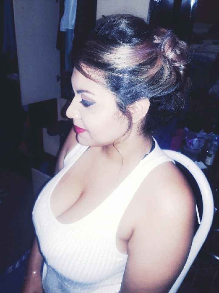 1° teste make e cabelo - 1