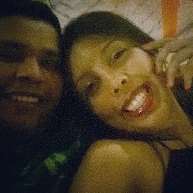 Noiva Eu se  sou a quem dorme mais..
