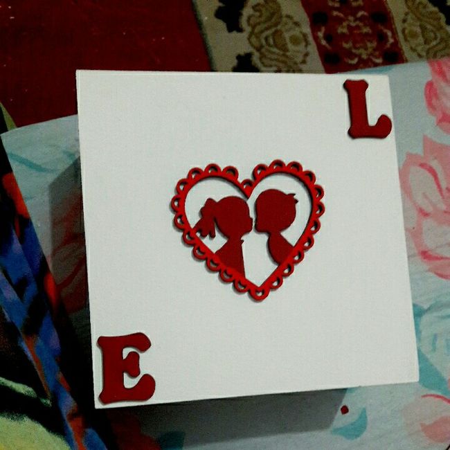 Diy caixa padrinhos e placas ❤ - 6