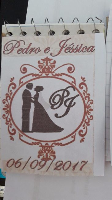 bloquinho de anotações frente