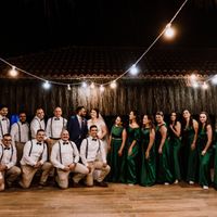 Madrinhas de verde ou marsala ? - 2
