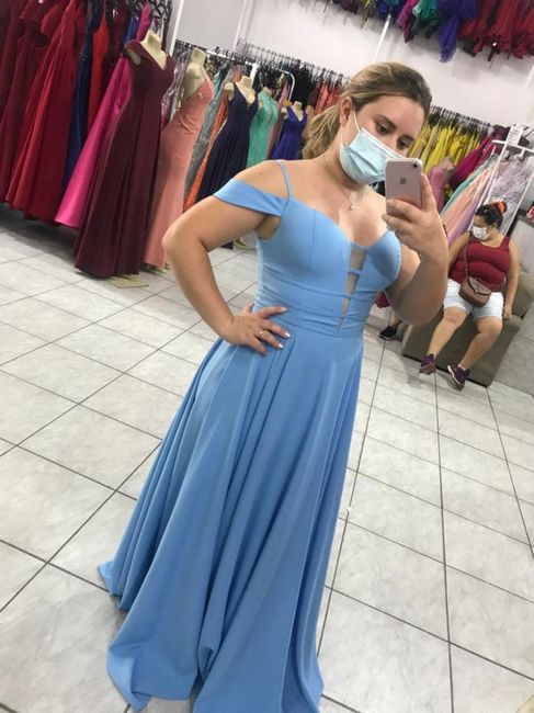 Venda - Vestido Azul Serenity - 1