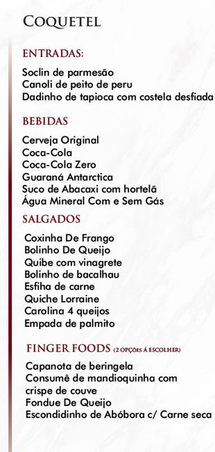 Qual será o cardápio de vocês? 🍝🥗🥘 2