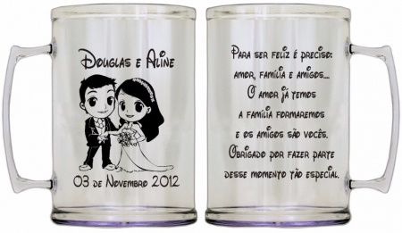 Lembrança dos Padrinhos - Ideia