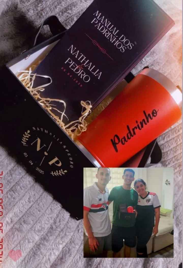 Entrega das caixas dos padrinhos - 2