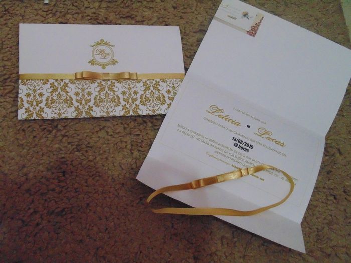 Meu Convite de Casamento DIY