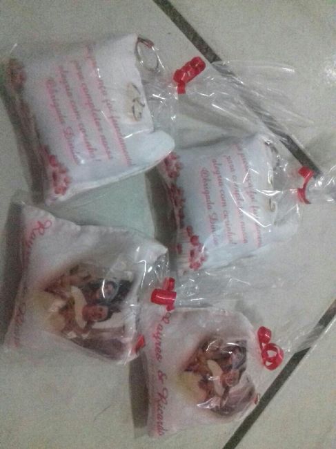  Lembrancinha aos padrinhos - 2