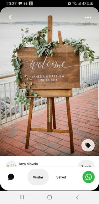Placs De Casamento Recepção Boas Vindas Aos Convidados - 1