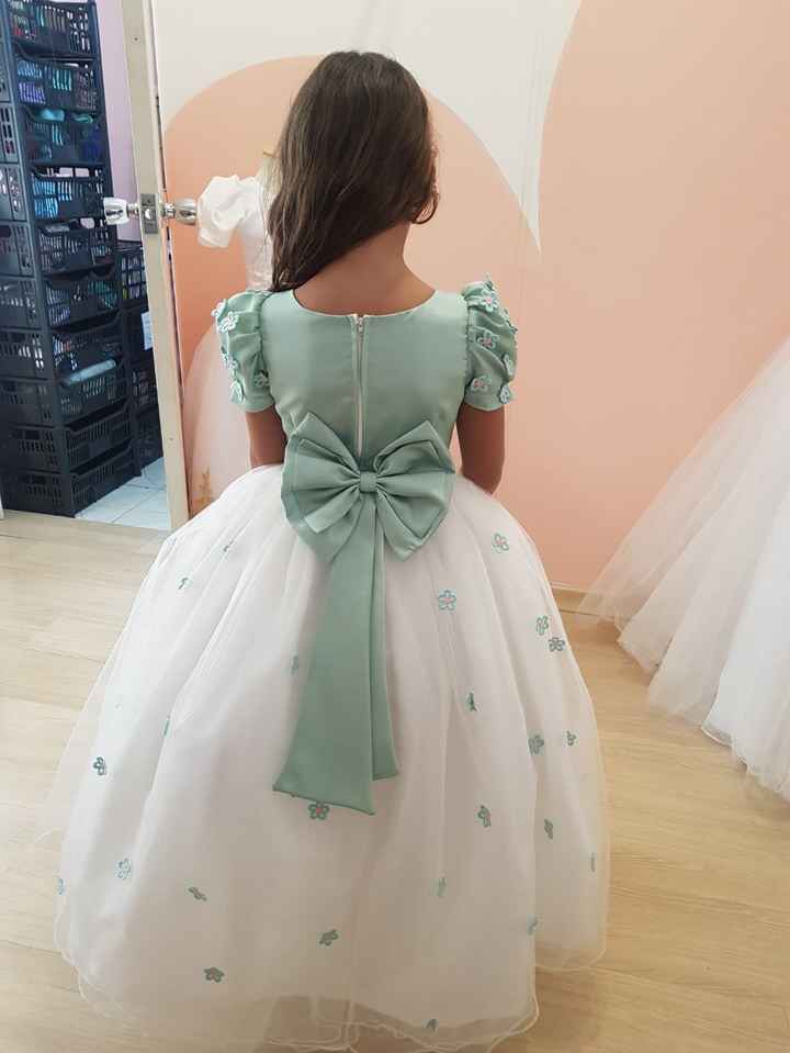 Vestido para florista - 2