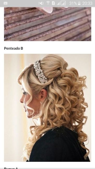Penteado para Noivado - 1