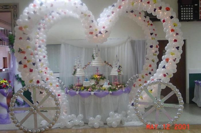 Decoração com bexigas