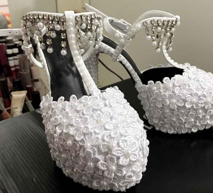 Sapato da noiva 😍 - 2